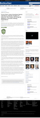 Forex Peace Army Strongly Believes in Tithing - As Featured in Business First of Buffalo Forex Peace Army - Business First of Buffalo - discover power of giving