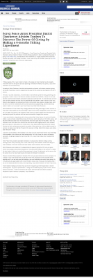 Forex Peace Army Strongly Believes in Tithing - As Featured in Chicago Business News Forex Peace Army - Chicago Business News - discover power of giving