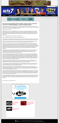 Forex Peace Army Strongly Believes in Tithing - As Featured in KAZT IND-7 (Phoenix/Prescott, AZ) Forex Peace Army - KAZT IND-7 (Phoenix/Prescott, AZ) - discover power of giving