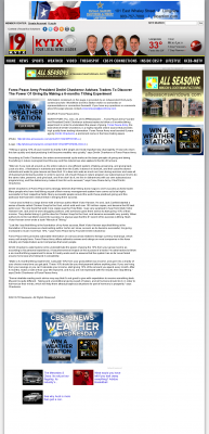 Forex Peace Army Strongly Believes in Tithing - As Featured in KYTX CBS-19 (Tyler, TX) Forex Peace Army - KYTX CBS-19 (Tyler, TX) - discover power of giving