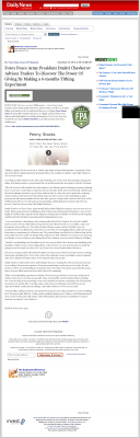 Forex Peace Army Strongly Believes in Tithing - As Featured in Los Angeles Daily News (Woodland Hills, CA) Forex Peace Army - Los Angeles Daily News (Woodland Hills, CA) - discover power of giving