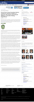 Forex Peace Army Strongly Believes in Tithing - As Featured in New York Business Journal Forex Peace Army - New York Business Journal - discover power of giving