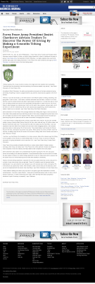 Forex Peace Army Strongly Believes in Tithing - As Featured in San Jose Business Journal Forex Peace Army - San Jose Business Journal - discover power of giving