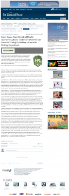 Forex Peace Army Strongly Believes in Tithing - As Featured in The Bellingham Herald Forex Peace Army - The Bellingham Herald - discover power of giving