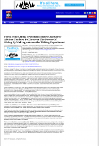 Forex Peace Army Strongly Believes in Tithing - As Featured in WBRC-TV FOX-6 MyFox Birmingham (Birmingham, AL) Forex Peace Army - WBRC-TV FOX-6 MyFox Birmingham (Birmingham, AL) - discover power of giving