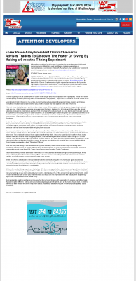 Forex Peace Army Strongly Believes in Tithing - As Featured in WCSC CBS-5 (Charleston, SC) Forex Peace Army - WCSC CBS-5 (Charleston, SC) - discover power of giving