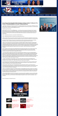 Forex Peace Army Strongly Believes in Tithing - As Featured in WJRT-TV ABC-12 (Flint, MI) Forex Peace Army - WJRT-TV ABC-12 (Flint, MI) - discover power of giving