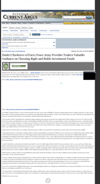 Dmitri Chavkerov for Investors about Stable Funds - As Featured in Carlsbad Current-Argus (Carlsbad, NM) Dmitri Chavkerov - Carlsbad Current-Argus (Carlsbad, NM) - considering stable investment options