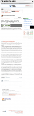 Dmitri Chavkerov for Investors about Stable Funds - As Featured in Dealbreaker Dmitri Chavkerov - Dealbreaker - considering stable investment options
