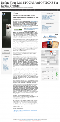 Dmitri Chavkerov for Investors about Stable Funds - As Featured in Define Your Risk OPTIONS FOR EQUITY TRADERS Dmitri Chavkerov - Define Your Risk OPTIONS FOR EQUITY TRADERS - considering stable investment options