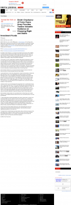 Dmitri Chavkerov for Investors about Stable Funds - As Featured in Digital Journal Dmitri Chavkerov - Digital Journal - considering stable investment options