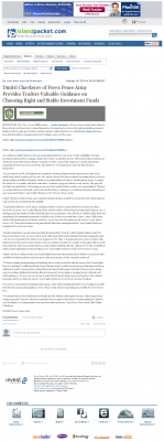 Dmitri Chavkerov for Investors about Stable Funds - As Featured in Island Packet (Bluffton, SC) Dmitri Chavkerov - Island Packet (Bluffton, SC) - considering stable investment options