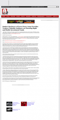 Dmitri Chavkerov for Investors about Stable Funds - As Featured in KAIT ABC-8 (Jonesboro, AR) Dmitri Chavkerov - KAIT ABC-8 (Jonesboro, AR) - considering stable investment options