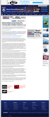 Dmitri Chavkerov for Investors about Stable Funds - As Featured in KAUZ-TV CBS-6 (Wichita Falls, TX) Dmitri Chavkerov - KAUZ-TV CBS-6 (Wichita Falls, TX) - considering stable investment options