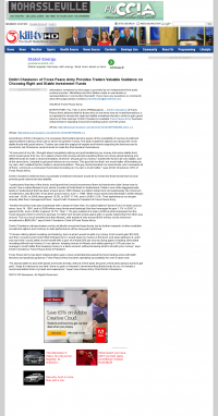 Dmitri Chavkerov for Investors about Stable Funds - As Featured in KIII-TV ABC-3 (Corpus Christi, TX) Dmitri Chavkerov - KIII-TV ABC-3 (Corpus Christi, TX) - considering stable investment options