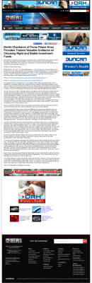 Dmitri Chavkerov for Investors about Stable Funds - As Featured in KSWO-TV ABC-7 (Lawton, OK) Dmitri Chavkerov - KSWO-TV ABC-7 (Lawton, OK) - considering stable investment options