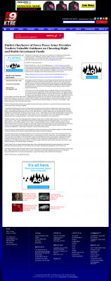 Dmitri Chavkerov for Investors about Stable Funds - As Featured in KTRE ABC-9 (Lufkin, TX) Dmitri Chavkerov - KTRE ABC-9 (Lufkin, TX) - considering stable investment options