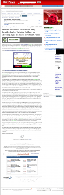 Dmitri Chavkerov for Investors about Stable Funds - As Featured in Los Angeles Daily News (Woodland Hills, CA) Dmitri Chavkerov - Los Angeles Daily News (Woodland Hills, CA) - considering stable investment options
