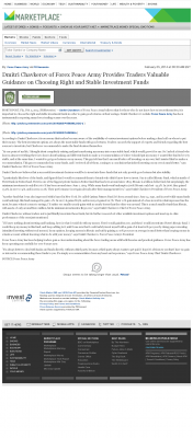 Dmitri Chavkerov for Investors about Stable Funds - As Featured in Marketplace from American Public Media Dmitri Chavkerov - Marketplace from American Public Media - considering stable investment options