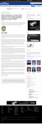 Dmitri Chavkerov for Investors about Stable Funds - As Featured in Memphis Business Journal Dmitri Chavkerov - Memphis Business Journal - considering stable investment options