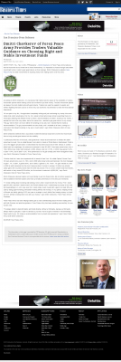 Dmitri Chavkerov for Investors about Stable Funds - As Featured in San Francisco Business Times Dmitri Chavkerov - San Francisco Business Times - considering stable investment options