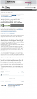 Dmitri Chavkerov for Investors about Stable Funds - As Featured in The State (Columbia, SC) Dmitri Chavkerov - The State (Columbia, SC) - considering stable investment options