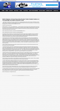 Dmitri Chavkerov for Investors about Stable Funds - As Featured in WBMA-TV ABC-33 / ABC-40 (Birmingham, AL) Dmitri Chavkerov - WBMA-TV ABC-33 / ABC-40 (Birmingham, AL) - considering stable investment options