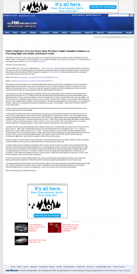 Dmitri Chavkerov for Investors about Stable Funds - As Featured in WFXS-TV FOX-55 (Wausau , WI) Dmitri Chavkerov - WFXS-TV FOX-55 (Wausau , WI) - considering stable investment options