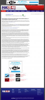 Dmitri Chavkerov for Investors about Stable Funds - As Featured in WLAX-TV FOX-25/48 (LaCrosse, WI) Dmitri Chavkerov - WLAX-TV FOX-25/48 (LaCrosse, WI) - considering stable investment options