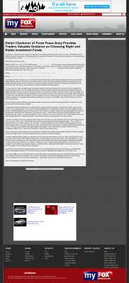 Dmitri Chavkerov for Investors about Stable Funds - As Featured in WTLH-TV FOX-49 (Tallahassee, FL) Dmitri Chavkerov - WTLH-TV FOX-49 (Tallahassee, FL) - considering stable investment options