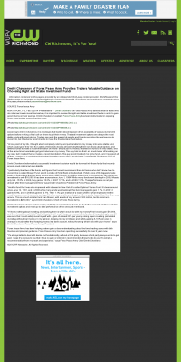 Dmitri Chavkerov for Investors about Stable Funds - As Featured in WUPV-TV CW-65 (Ashland, VA) Dmitri Chavkerov - WUPV-TV CW-65 (Ashland, VA) - considering stable investment options