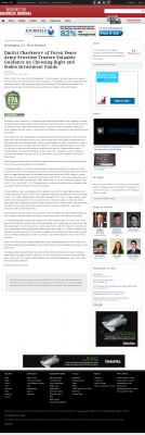 Dmitri Chavkerov for Investors about Stable Funds - As Featured in Washington Business Journal Dmitri Chavkerov - Washington Business Journal - considering stable investment options