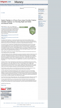 Dmitri Chavkerov for Investors about Stable Funds - As Featured in Worcester Telegram & Gazette Dmitri Chavkerov - Worcester Telegram & Gazette - considering stable investment options