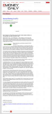 Dmitri Chavkerov for Investors about Stable Funds - As Featured in eMoneyDaily Dmitri Chavkerov - eMoneyDaily - considering stable investment options